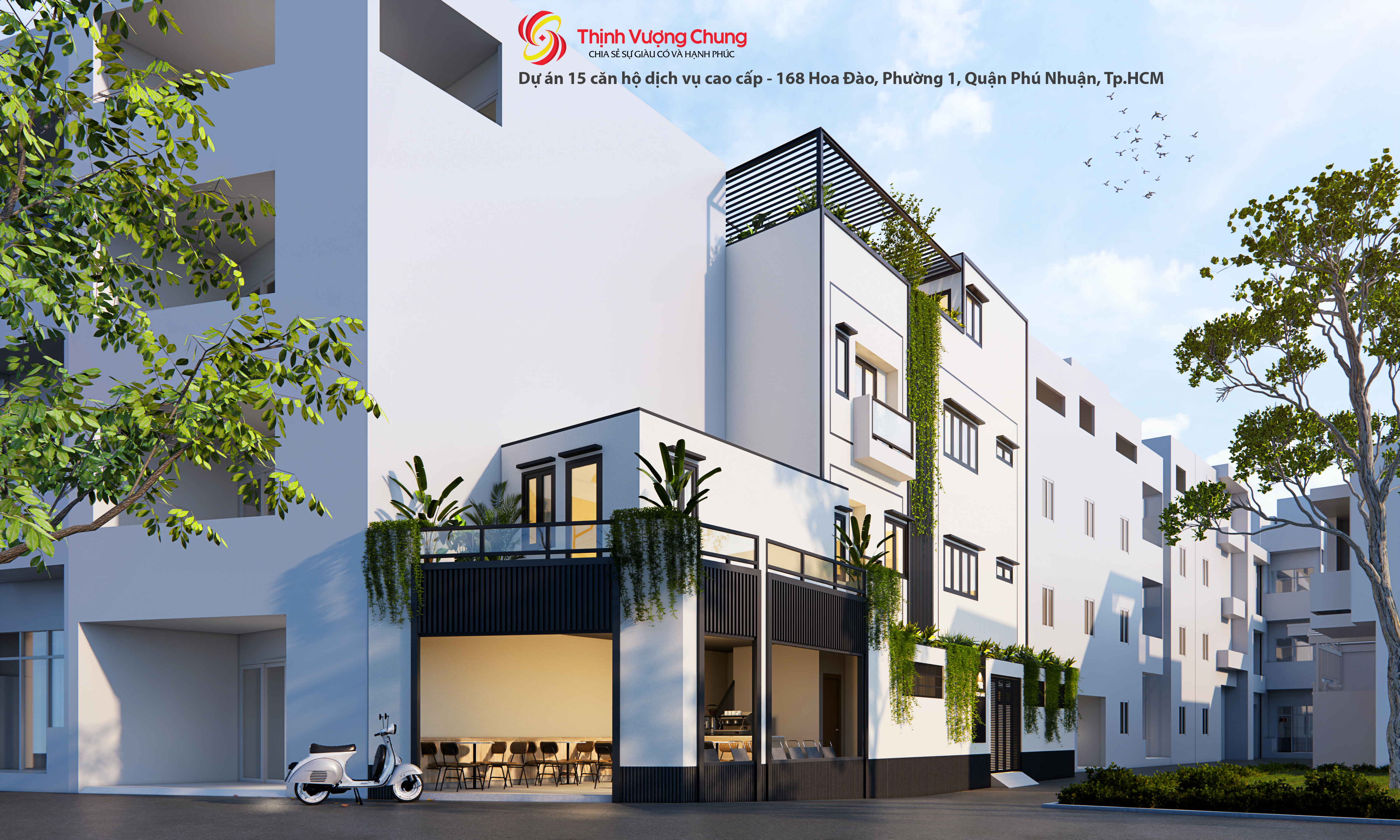 DỰ ÁN SHOP HOUSE VÀ 15 CĂN HỘ DỊCH VỤ